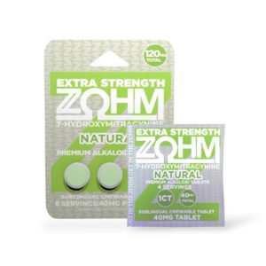 zohm extra strength 7 oh tablets natural 40mg per tablet set 06545