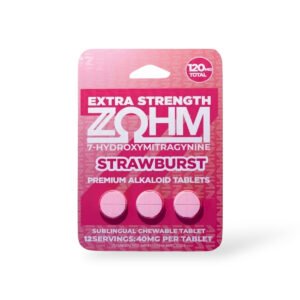 zohm extra strength 7 oh tablets strawburst 40mg per tablet 96034